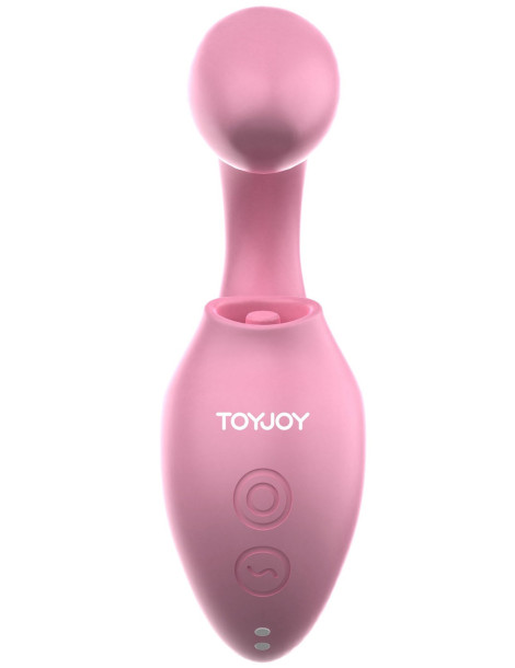 Vibrátor s pulzačním stimulátorem klitorisu TWIST , TOYJOY