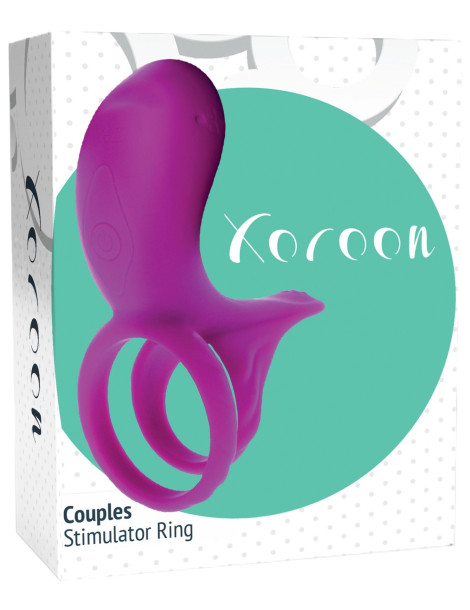 Vibrační kroužek se stimulátorem klitorisu Couples Stimulator Ring , XOCOON