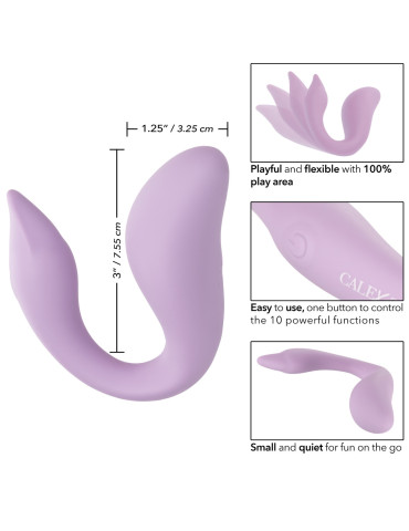 Tvarovatelný dvojitý vibrátor Slay FlexMe , California Exotic Novelties