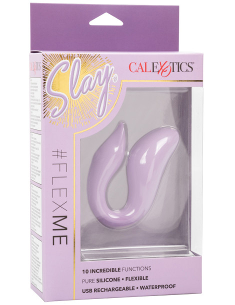 Tvarovatelný dvojitý vibrátor Slay FlexMe , California Exotic Novelties