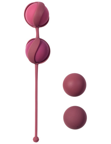 Vyměnitelné vaginální kuličky Love Story Valkyrie Wine Red , Lola Games