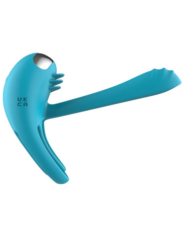 Párový vibrátor s kroužkem na penis (+ dálkový ovladač) Passionate Joy Stick , TOYJOY