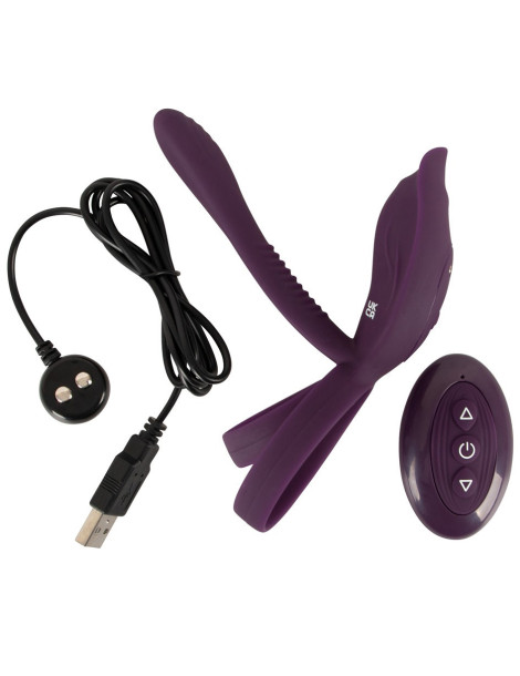 Párový vibrátor s kroužkem na penis (+ dálkový ovladač) RC Couple's Vibrator 2 , Couples Choice