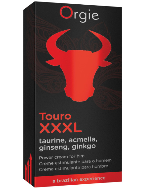 Stimulační krém pro lepší erekci Touro XXXL , Orgie (15 ml)