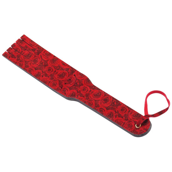 Dvojitá kožená plácačka Red Rosy , Liebe Seele