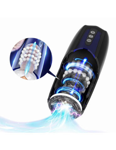 Interaktivní přirážecí a vibrační masturbátor Xone , Magic Motion (ovládání mobilem)