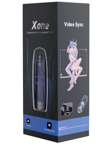 Interaktivní přirážecí a vibrační masturbátor Xone , Magic Motion (ovládání mobilem)