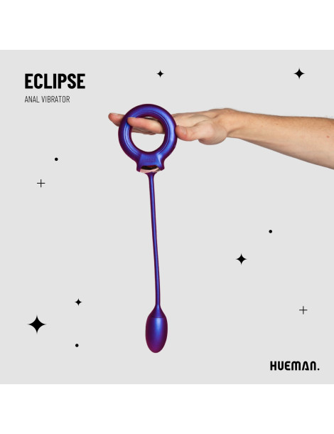 Erekční kroužek s análním vibrátorem Eclipse , Hueman