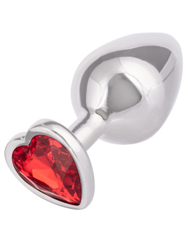 Kovový anální kolík se srdíčkem Jewel Large , California Exotic Novelties