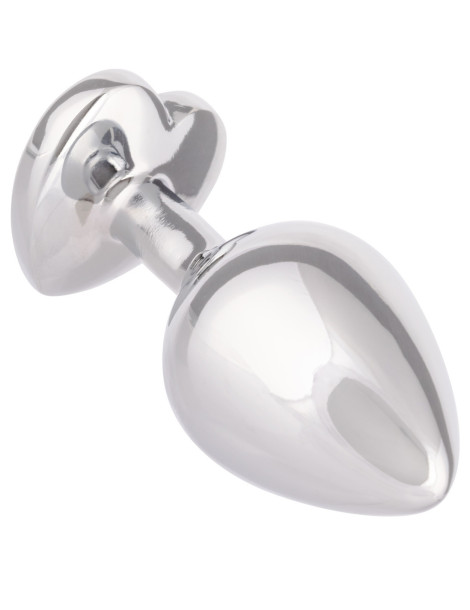 Kovový anální kolík se srdíčkem Jewel Large , California Exotic Novelties