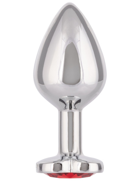 Kovový anální kolík se srdíčkem Jewel Large , California Exotic Novelties