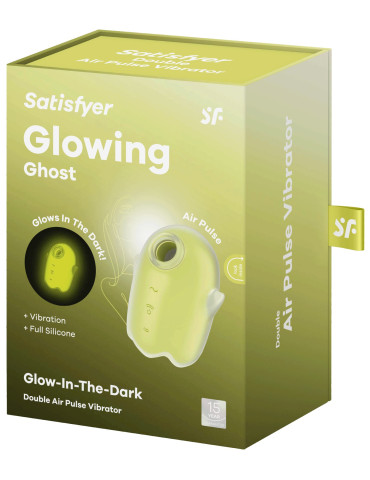 Pulzační a vibrační stimulátor klitorisu Glowing Ghost , Satisfyer
