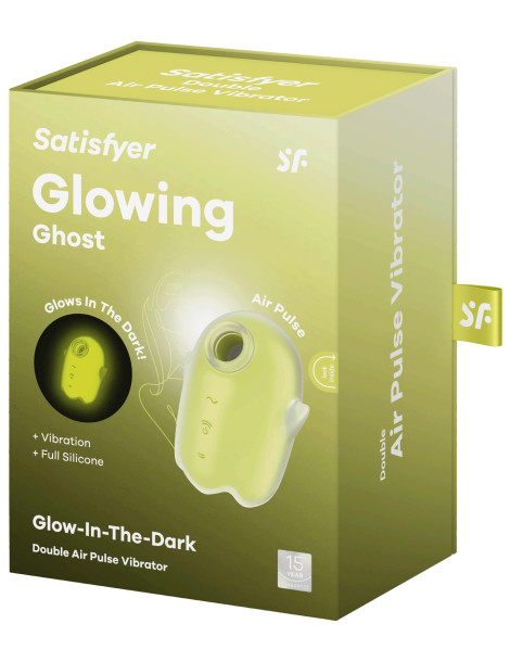 Pulzační a vibrační stimulátor klitorisu Glowing Ghost , Satisfyer
