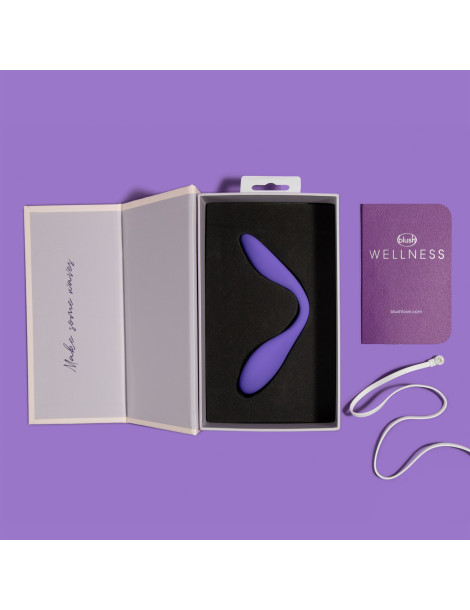 Tvarovatelný vibrátor Wellness Duo , Blush