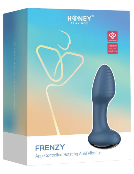 Rotační a vibrační anální kolík FRENZY , Honey Play Box