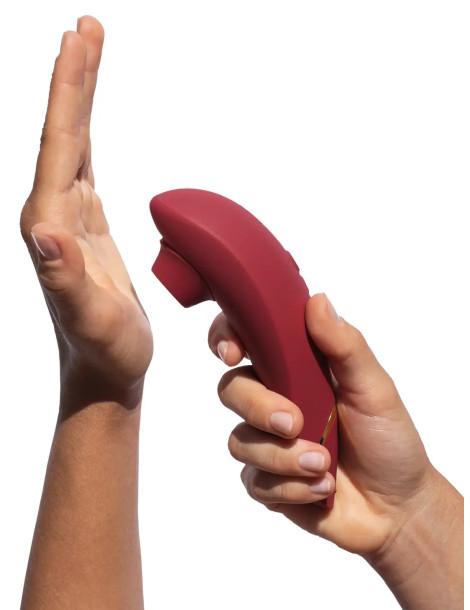 Stimulátor klitorisu Premium 2 , Womanizer (bordeaux)