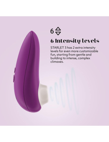 Stimulátor klitorisu Starlet 3 , Womanizer (violet)