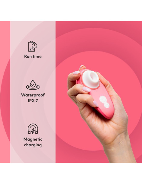 Stimulátor klitorisu Liberty 2 , Womanizer (vibrant rose)