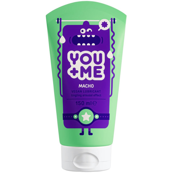 Stimulační lubrikační gel na vodní bázi Macho , YOU+ME (150 ml)