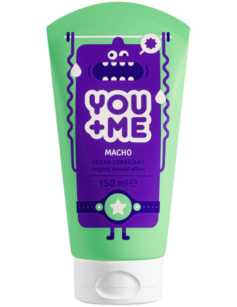 Stimulační lubrikační gel na vodní bázi Macho , YOU+ME (150 ml)