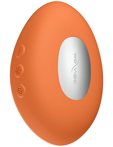 Hřejivý a chladivý vibrátor Temp , We,Vibe (tangerine)