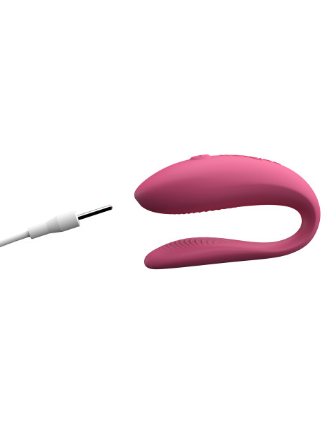 Párový vibrátor Sync Lite , We,Vibe (pink)