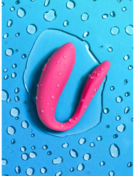 Párový vibrátor Sync Lite , We,Vibe (pink)