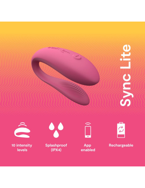 Párový vibrátor Sync Lite , We,Vibe (pink)
