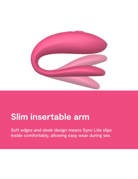 Párový vibrátor Sync Lite , We,Vibe (pink)