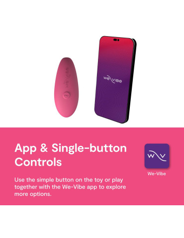 Párový vibrátor Sync Lite , We,Vibe (pink)