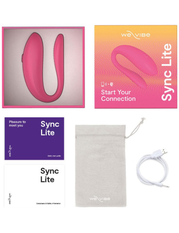 Párový vibrátor Sync Lite , We,Vibe (pink)