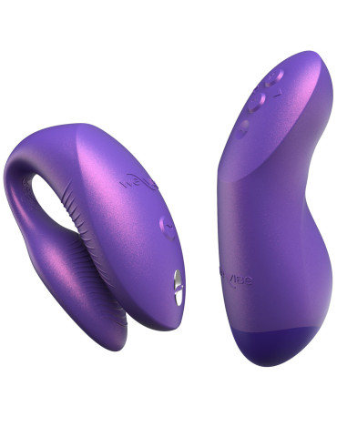 Tvarovatelný párový vibrátor (+ dálkový ovladač) Chorus Pro , We,Vibe (cosmic purple)