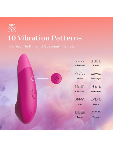 Pulzační a vibrační stimulátor klitorisu Enhance , Womanizer (vibrant pink)