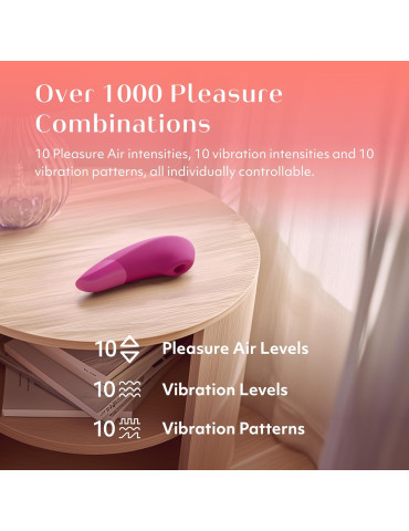 Pulzační a vibrační stimulátor klitorisu Enhance , Womanizer (vibrant pink)