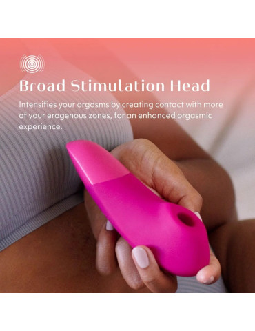 Pulzační a vibrační stimulátor klitorisu Enhance , Womanizer (vibrant pink)