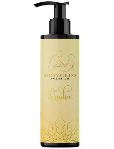 Masážní a lubrikační gel Pina Colada Paradise , BodyGliss (150 ml)