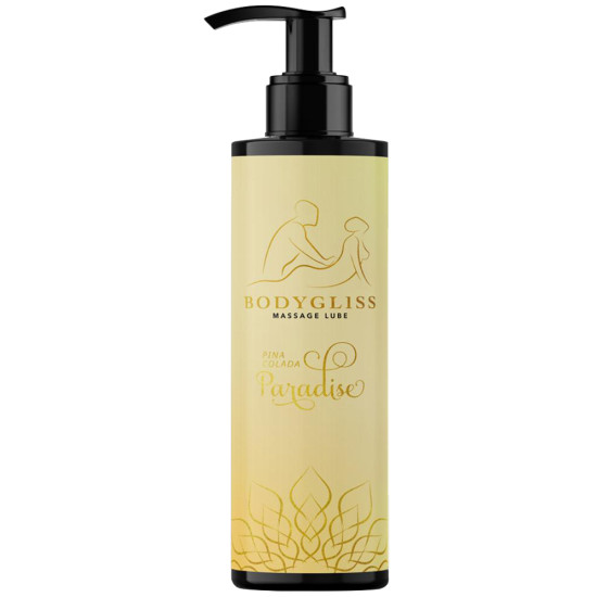 Masážní a lubrikační gel Pina Colada Paradise , BodyGliss (150 ml)