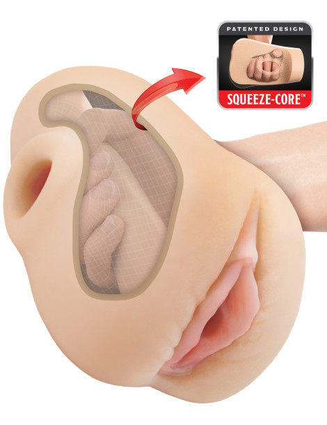 Umělá vagina Pussy Pounder Squeeze Stroker , Pipedream