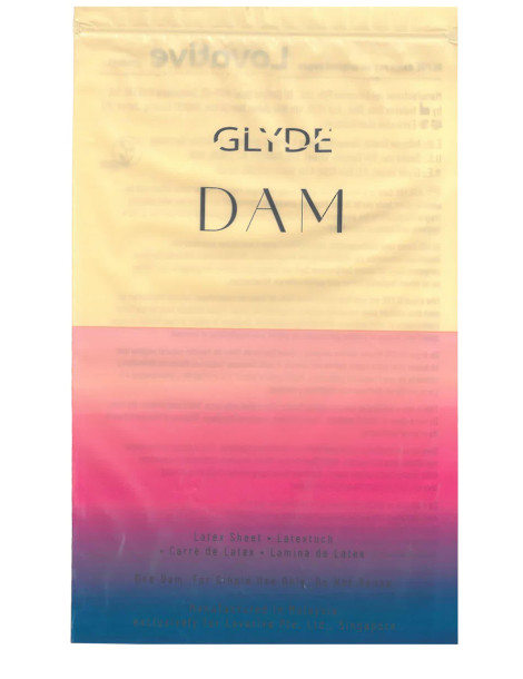 Tenké ochucené orální roušky Dams Mixed , Glyde (4 ks)