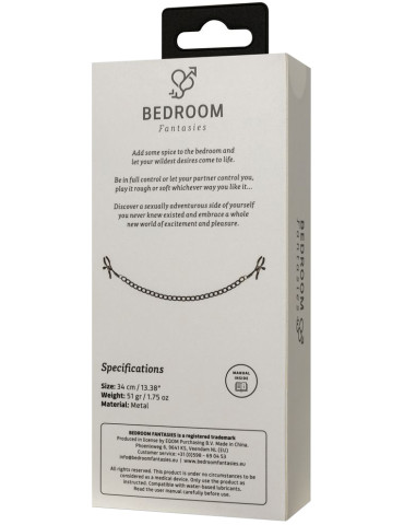 Svorky na bradavky s řetízkem , Bedroom Fantasies