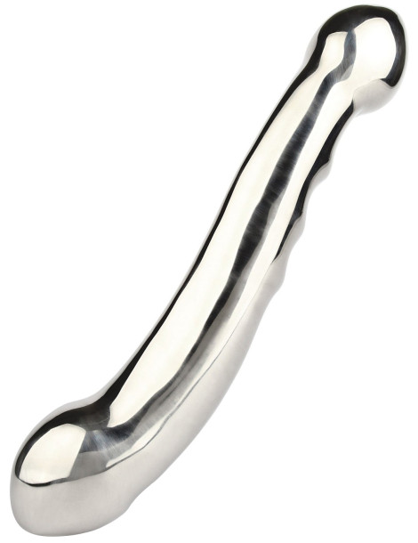 Oboustranné kovové dildo Elegant Eleven , Mr. Steel (28 cm)
