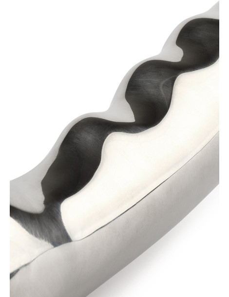Oboustranné kovové dildo Elegant Eleven , Mr. Steel (28 cm)