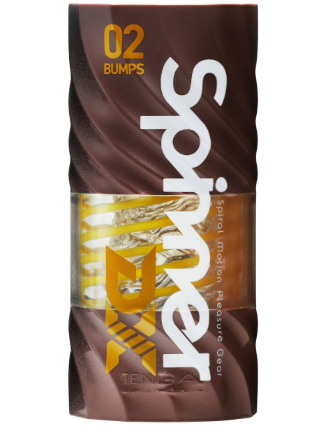 Masturbátor Spinner DX 02 Bumps , TENGA