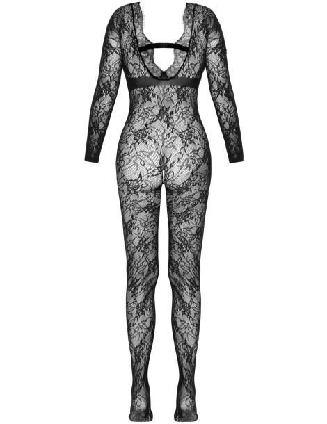 Síťovaný catsuit s krajkou a otvorem v rozkroku Fantasy , Cottelli