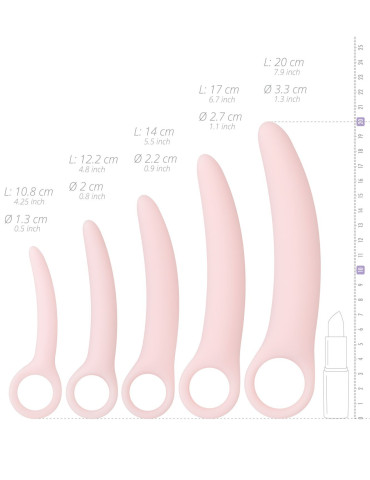 Sada vaginálních dilatátorů , Teazers (5 ks)