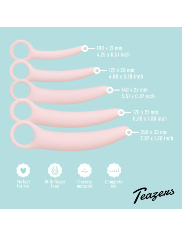 Sada vaginálních dilatátorů , Teazers (5 ks)