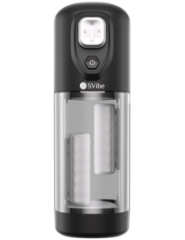 Hřejivý třecí a vibrační masturbátor Ikon Volt , SVibe