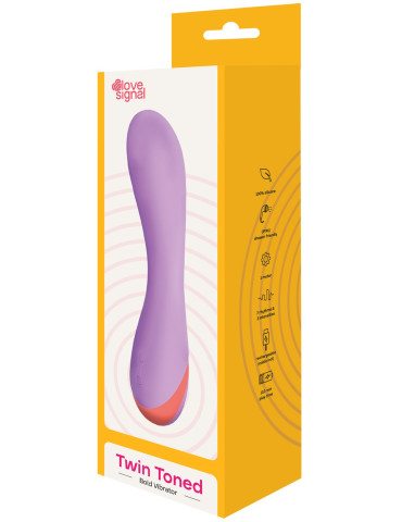 Vibrátor na bod G Twin Toned , Dream Toys