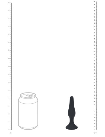 Anální kolík s přísavkou Slim Anal Plug , Levelz (vel. S)