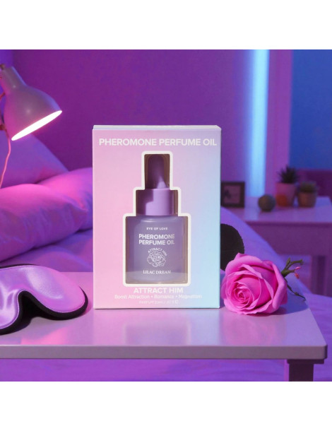 Parfémovaný olej s feromony pro ženy Lilac Dream , Eye of Love (20 ml)